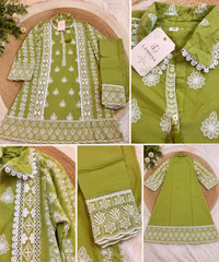 ✨ Hariyali Raas – Green Co-ord Set