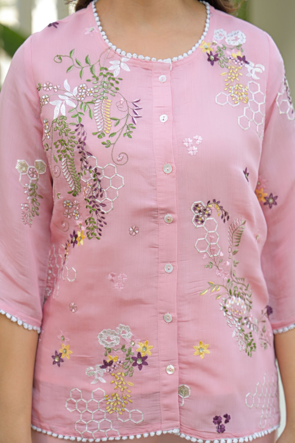 🌸 Pankhudi — A Whisper of Pink, Crafted to Bloom