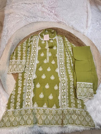 ✨ Hariyali Raas – Green Co-ord Set